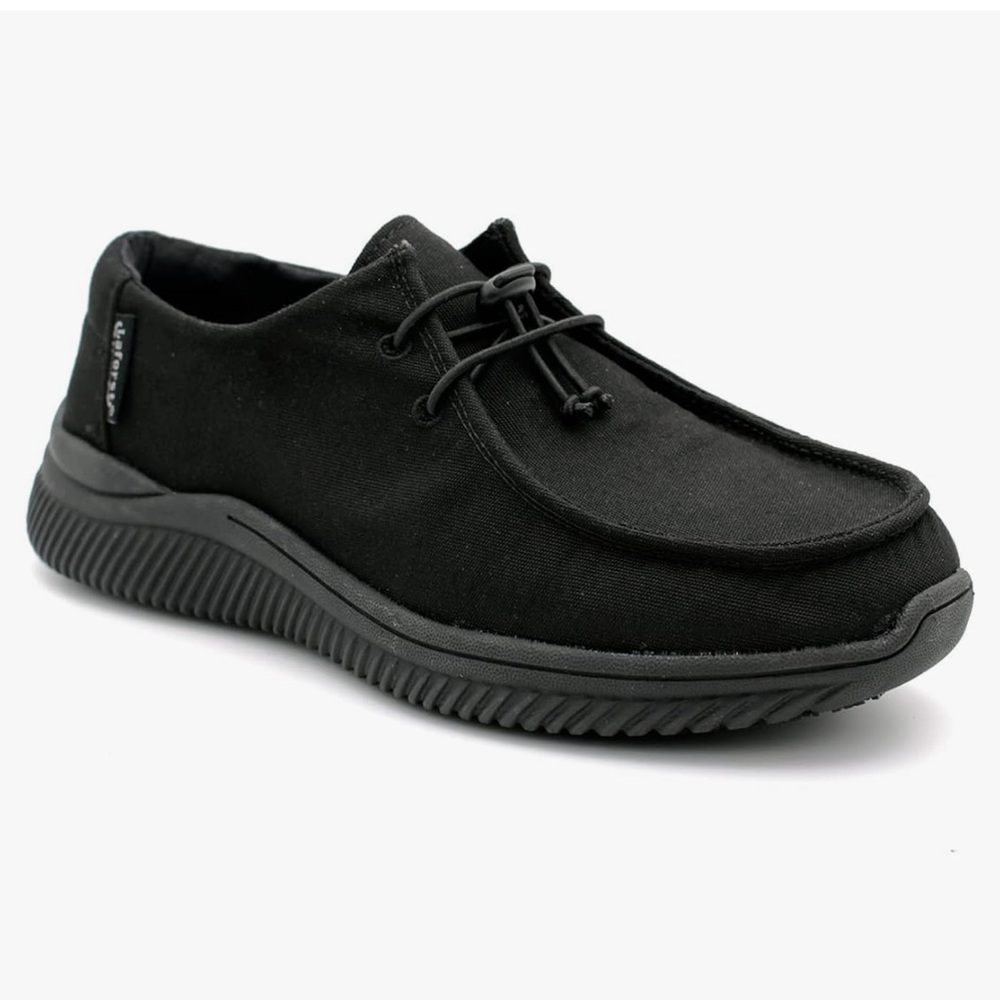 Laforst Jaxon non slip black work shoe 7.5, 8.5
